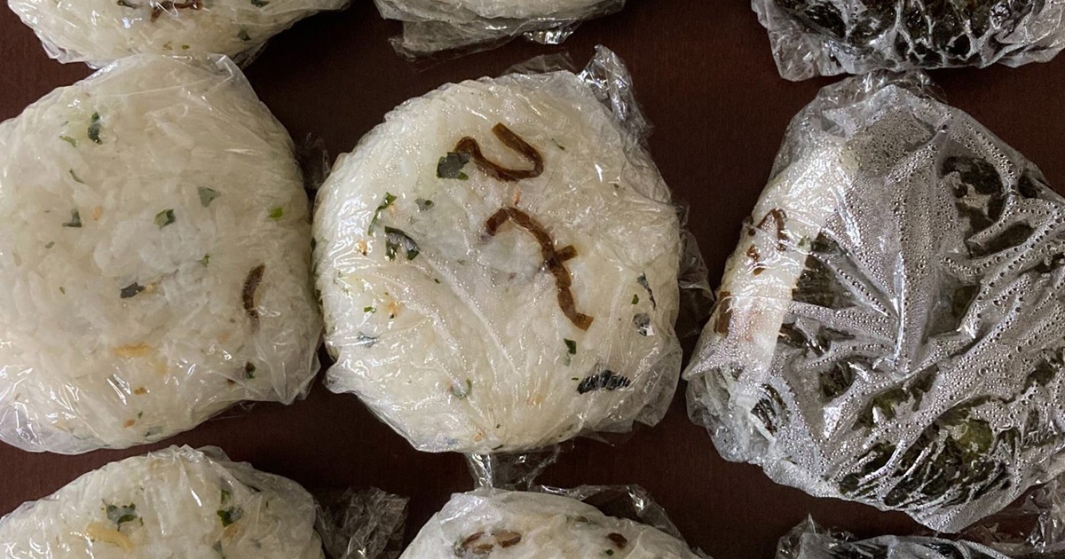 塩昆布のおにぎり